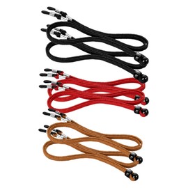 Operitacx 6-Piece Glasses Strap, Adjustable Lens Holder, Lanyard, Non-Slip and Stylish for Sunglasses, Sports Glasses for Cycling, Skiing