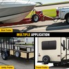 Nilight Spare Tire Carrier Mount Stake Pocket Boat 3-Nuts Trailer
