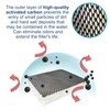 HQRP 3-Pack BWF100 Wick Filter for Bionaire BCM7203, BCM7203RC, BCM7204,