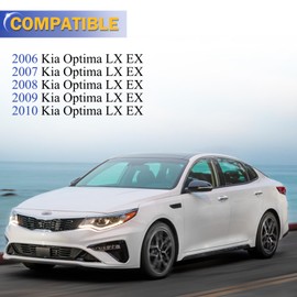 X4XZ 2PCS Front Left & Right Interior Inside Door Handle for 2006-2010 Kia Optima LX EX 826102G000 & 826202G000