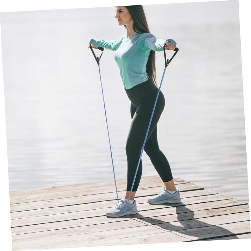 WHAMVOX Workout Rope Resistance Bands Latex Pulling Strap Fitness Band