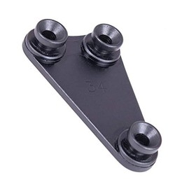 G-CODE RTI Hanger #34 -Black Anodized Aluminum- (OSH Hardware Included) 100% Made in USA