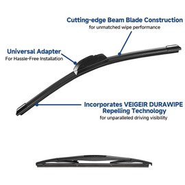 26" 17" 14" Windshield Wiper Blades Compatible with Subaru Forester 2014 2015 2016 2017 2018 Subaru Outback Legacy 2015-2019 Original Factory Quality Front Rear Wipers Blade Set for My Car - Pack of 3