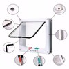 PanSukided 4-Way Lock Cat Door for Interior Exterior - Weatherproof