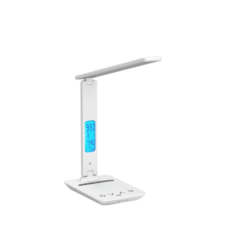 LAOPAO Desk Lamp with Wireless Charger: USB Charging Port, Table