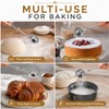 Mnixy Stainless Steel Baking Dusting Wand with Spring Handle