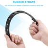 Boao 6 Pieces Bike Rack Rubber Strap Bike Rack Cradle
