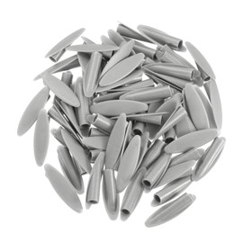 sourcing map 300Pcs Plastic Pocket Hole Plugs, 9mm Slant Hole Caps for Pocket Hole Jig Wood Working Tool Accessories, Grey