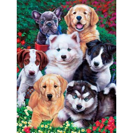 MasterPieces 300 Piece EZ Grip Jigsaw Puzzle - Fluffy Fuzzballs - 18"x24"