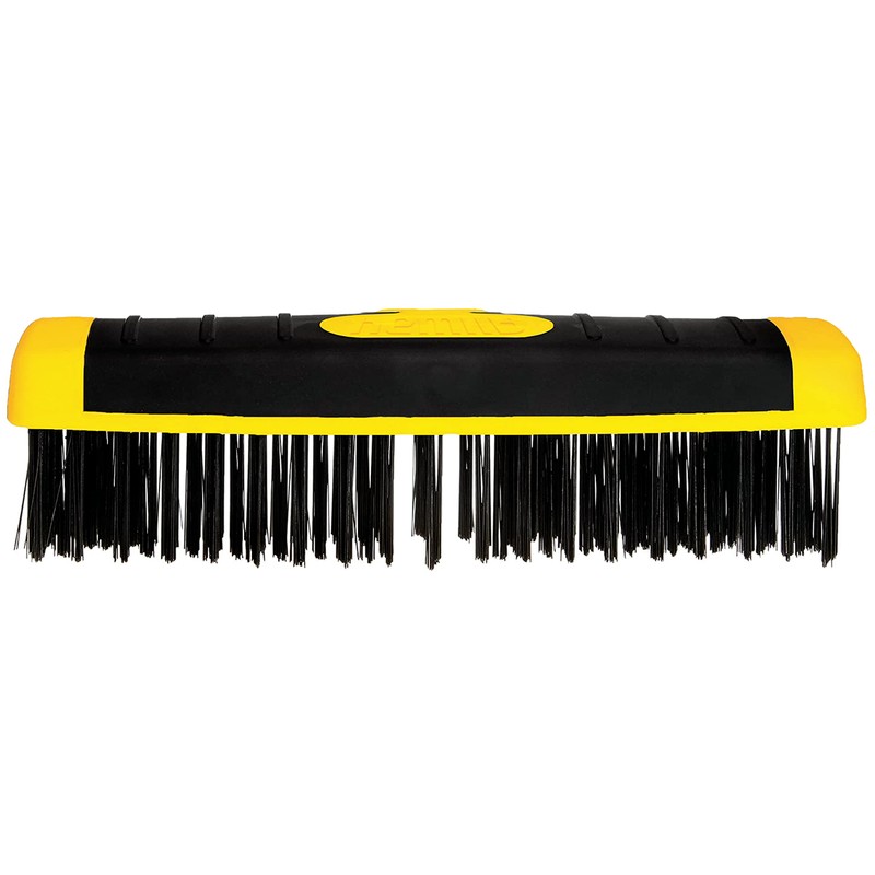 ALLWAY SB619 Soft-Grip Carbon Steel Wire Scrub Brush Block