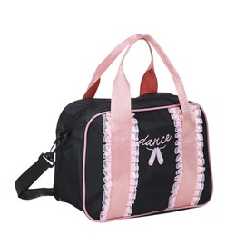 Party Park, Ballet Bag, Shoulder Bag, Tote Bag, 2-Way, Lightweight, Kids, Lessons, Gymnastics, Recitals, Ballet Supplies, Ballet Accessories, Present, 2 Types of Choice, Pink