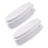 Healvian 2pcs Dipping Powder Container Compact Nail Art Tray for