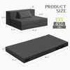 YESHOMY Folding Foldable Sofa Bed, Fold Out Couch, Memory Foam
