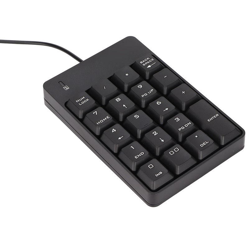 Number Pad Wired 19 Key USB Interface Drive Free Portable