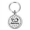 Levole 22nd Anniversary Keychain Gifts - 22 Year Anniversary Keychain
