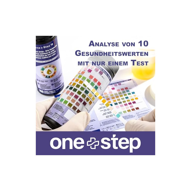 Health Test for 10 Indicators - 100 Urine Test Strips