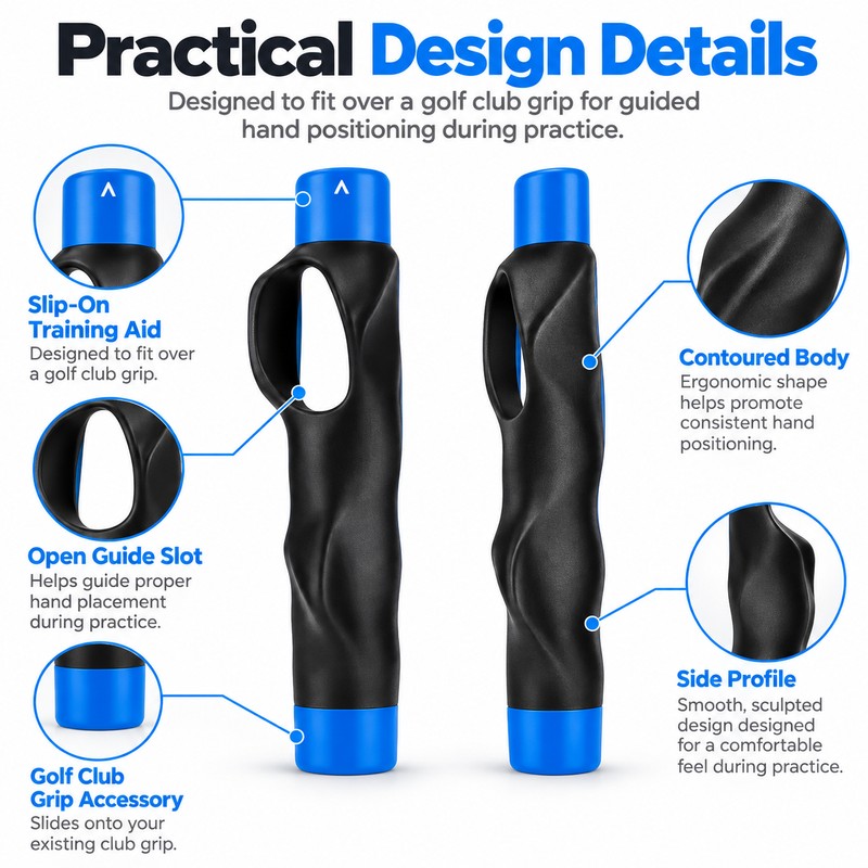 Golf Grip Trainer for Beginners – Hand Position Correction Practice