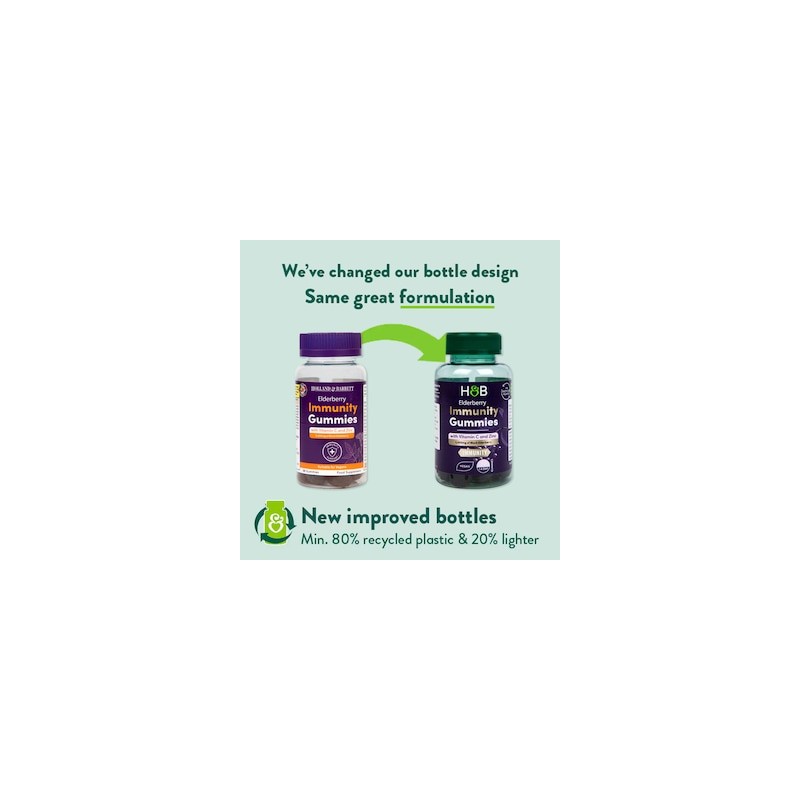 Holland & Barrett Elderberry Immunity Gummies with Vitamin C and