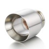 Exhaust Tip 3" Inlet Dual Wall, A-KARCK Double Wall Tailpipe