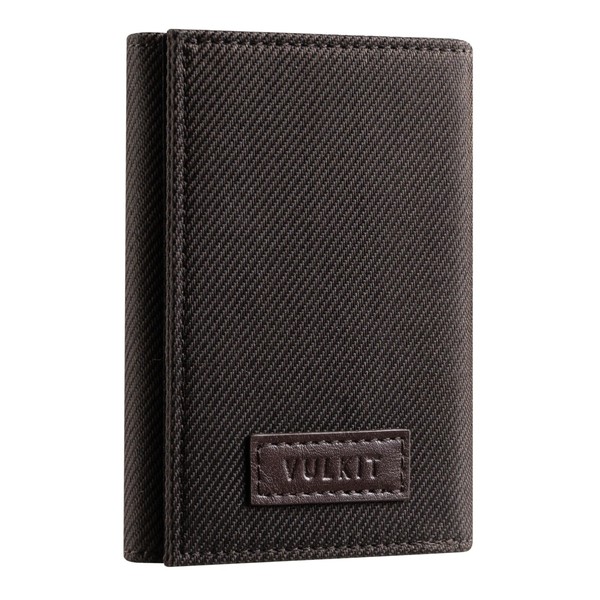 VULKIT Wallets for Men RFID Blocking Slim Mens Wallet Trifold