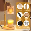Candle Warmer Lamp with Timer: Modern Style Adjustable Height Candle