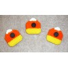 CANDY CORN PINS Or MAGNETS~Autumn - Magnets