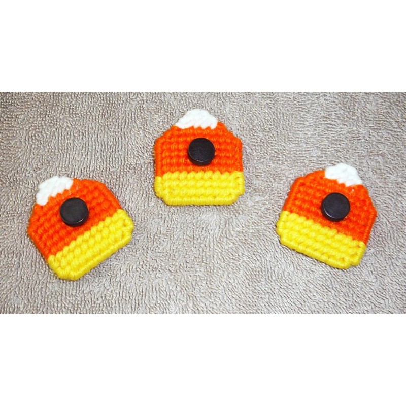 CANDY CORN PINS Or MAGNETS~Autumn - Magnets
