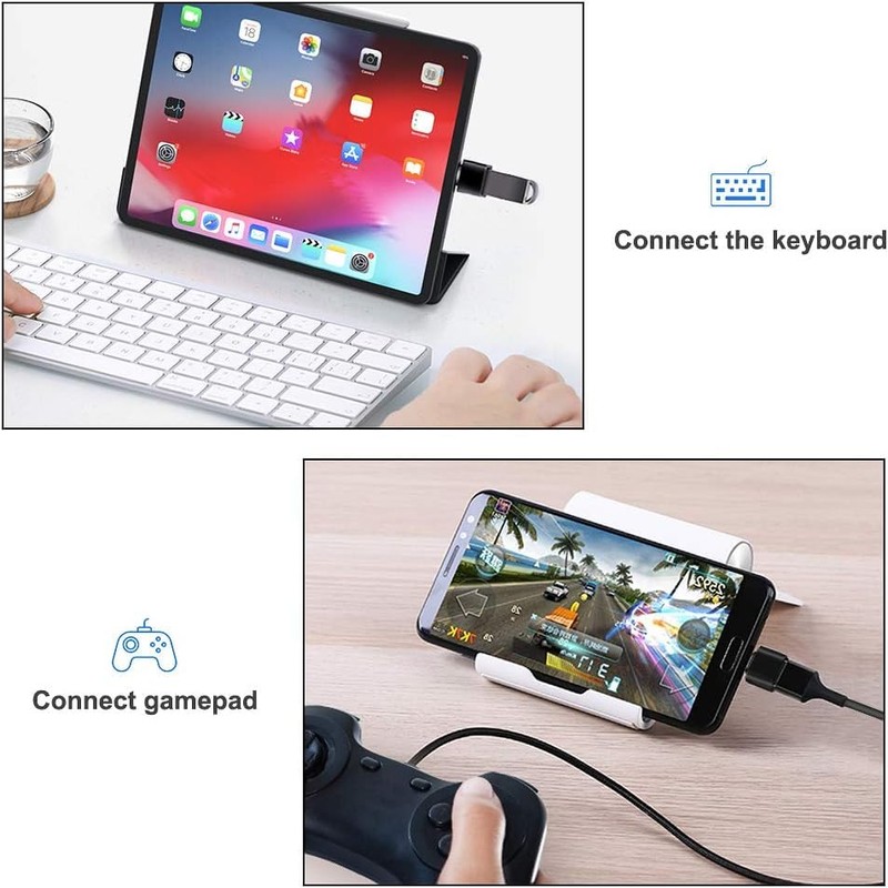 Vayfoni 2PCS USB to USC Adapters - Type-C to USB-A
