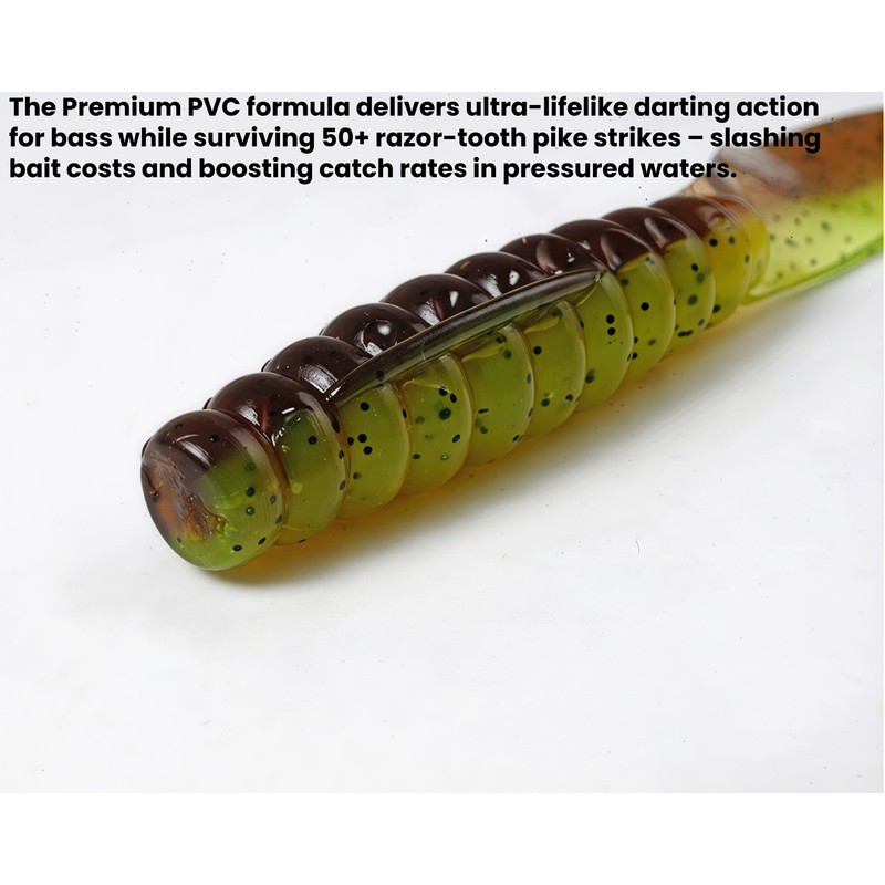 60-Count Curly Tail Grub Kit | 2.95 in High-Vibration Soft