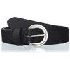 MGM Women's Coloured Basic Belt, black