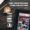 BCW Interlocking Graded Card Frames - Black - Pack of