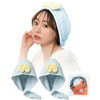 KASHIRI Hair-Drying Towel, Set of 2, Absorbent, Quick-Drying, Towel Cap,