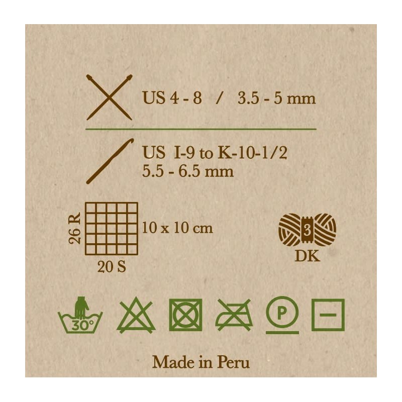 100% lana de alpaca para bebé, 100 g, peso Hank