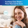 ScarAway Scaraway - Hojas de silicona transparente para cicatrices, 10