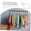 Levemolo 60pcs Wind Buckle Household Fixed Button Clothes Hanger Fixing
