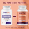 L-Glutamine 500mg Free Form (240 Capsules) by Bestvite