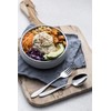 Viners Tabac 18/0 Silver Stainless Steel Dessert Fork