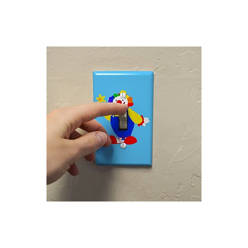 GRAPHICS & MORE Clown with Flower and Big Shoes Plastic