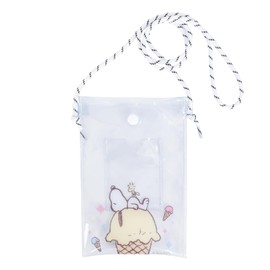 Snoopy0388 Snoopy0388 Shoulder Bag, Clear, Transparent, Smartphone Pouch, Ticket Holder, Mini Bag, Women's, Girls, Work, School, Travel, Outing, Festivals, Adults, High School Students, Children,
