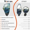 WEST BIKING Anti-Glare Handlebar Bike Mirror - Bike Rear View
