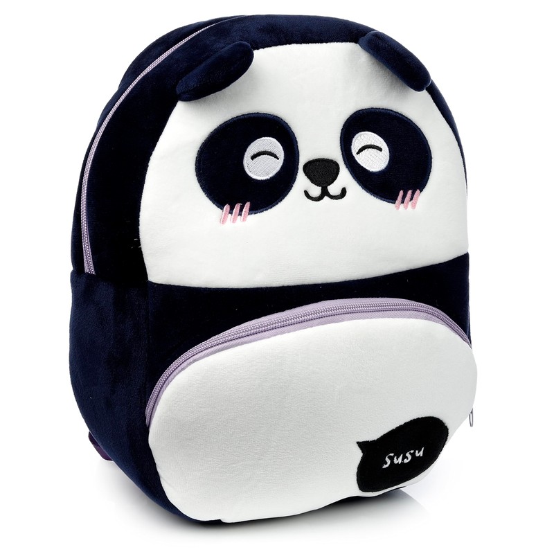 Puckator Adoramals Susu the Panda Plush Rucksack Backpack - Children's