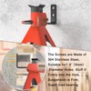 lcusepu 6 Pack Jack Stands Wall Mount Organizer, Car Jack