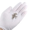 sourcing map 0.4mmx3x12mm 304 Stainless Steel Dual Hook Small Tension