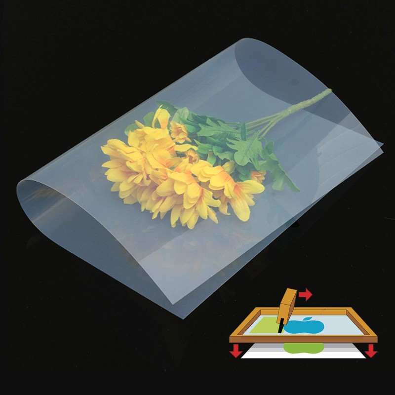 8½"x11" Screen Printing Film 25 Sheets Waterproof Inkjet Transparent Film