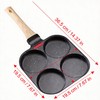 4-Hole Nonstick Egg Frying Pan for Breakfast – Aluminum Alloy