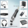 QIANRENON 3.5 mm to Mini XLR Headphone Adapter Locked TRS