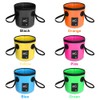 12L / 20L Waterproof Water Bucket Outdoor Fishing Bucket Folding