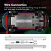 MICTUNING RGB LED Strips Under Car Truck Tube Underbody Underglow