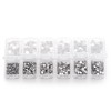Zealer 4200 pcs flat back rhinestones DIY round crystal gems,