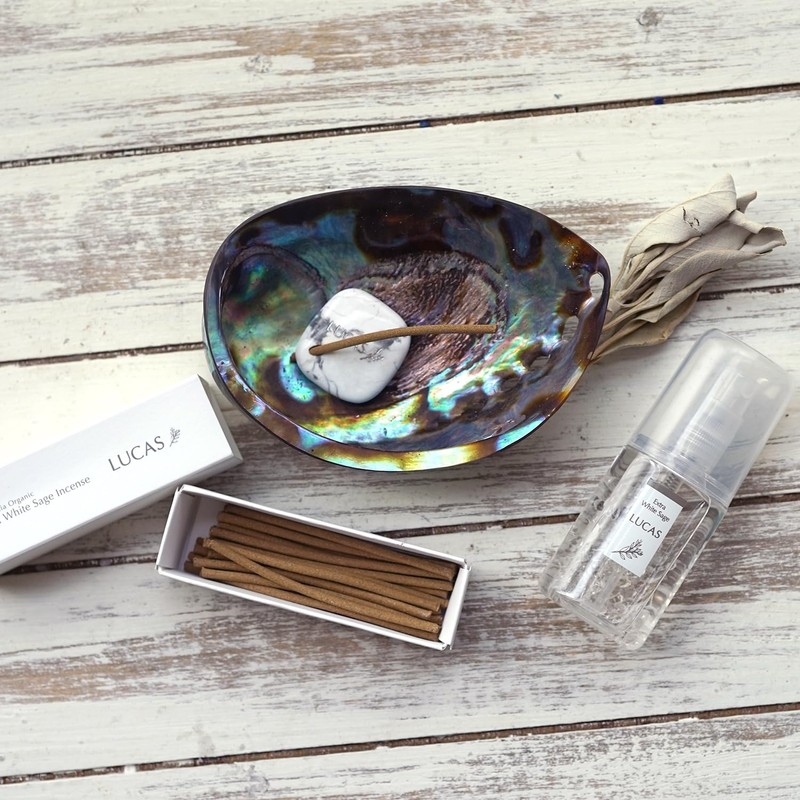 LUCAS White Sage Purifying Incense (White Sage [Stick Type]) Purifying